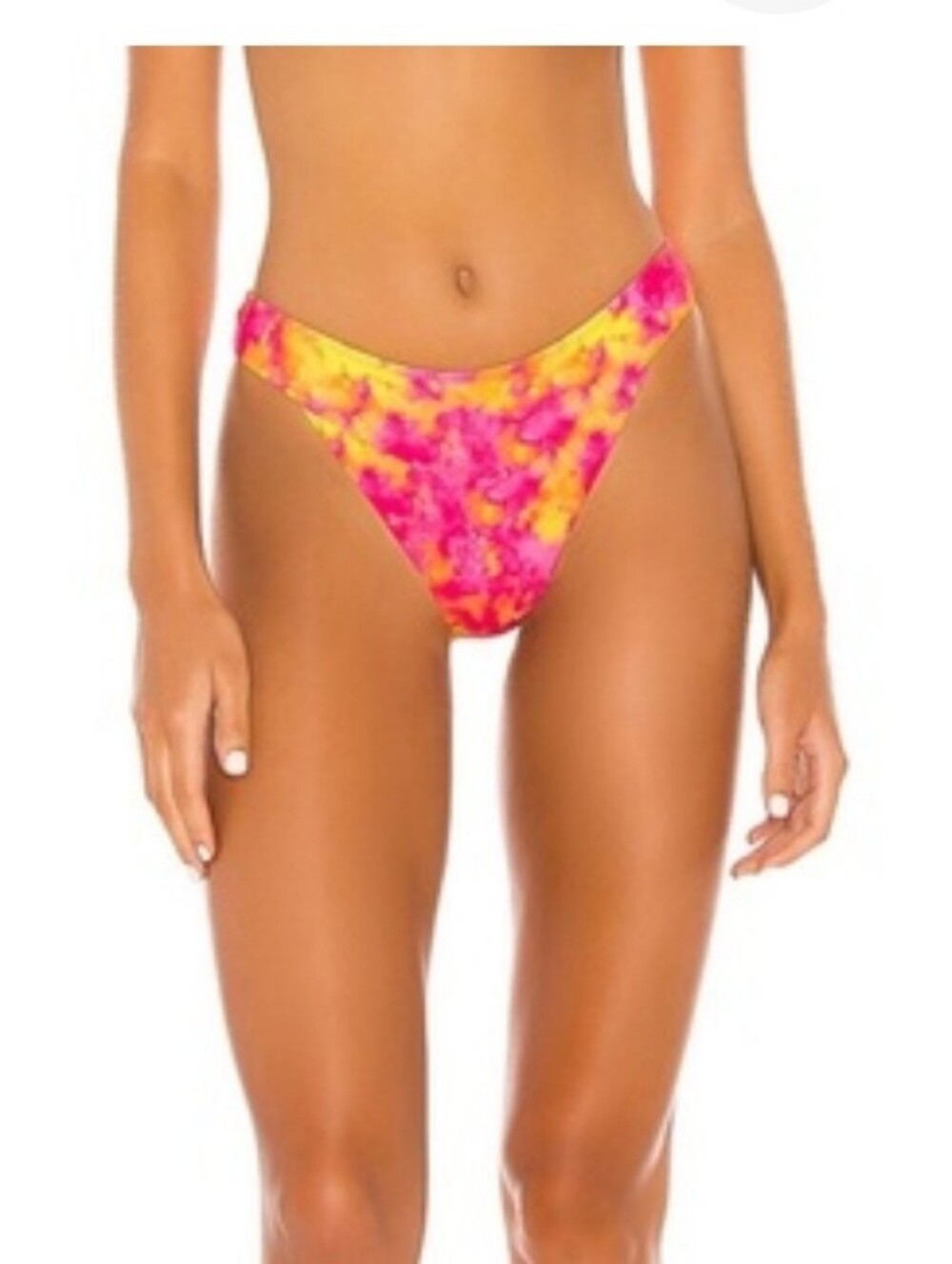 Lovers + Friends Kolbie Tie Dye Bikini Bottoms Size Large